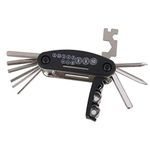 AFPIN Cycle 15 in 1 Cycle Tool kit Multi-Purpose Mountain Cycle Repair Tool kit Allen Key Spoke Cycle Tool kit Set All Cycle
