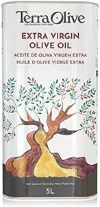 TERRAOLIVE - Natives Olivenöl extra, Olivenöl zum Kochen, Olivenölsorte, glatter Körper, Herkunft Spanien, Montes de Toledo, Dose - 5L