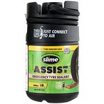 Slime 10188-51 Flat Tyre Puncture Repair Sealant, Assist, Emergency Repair for highway vehicles, suitable for Trucks/SUV, Non-toxic, eco-friendly