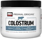 FORCE FACTOR Primal Origins Colostrum to Support Gut Health, Immunity, Recovery, & More, Bovine Colostrum Supplement. Pasture-Raised, Grass Fed, Hormone Free, Naturally Unflavored, 30 Servings