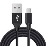 maxacc Micro USB Cable for Fast Charging for Smartphones (Rugged Micro)-Black