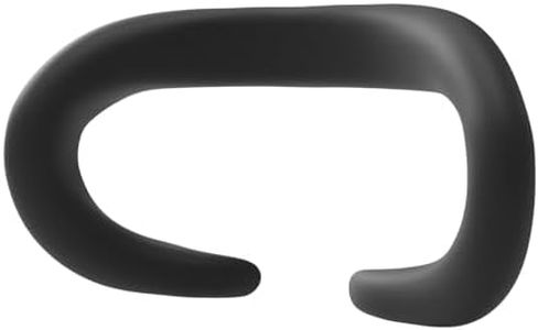 APEXINNO VR Silicone Face Pad Cover for Quest 3 Original Headset Accessories, VR Face Cushion Pad Mask for Quest 3 Headset Face Pad (Black)