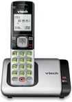 VTech CS6719 DECT 6.0 Cordless Phone with Caller ID/Call Waiting, 1 Cordless Handset , Silver/Black