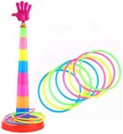 Verbier Quoits Set Ring Toss Kids Game, Throwing Game for Kids