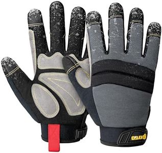 KAYGO Insulated Mechanic Work Gloves,3 Pairs KG127W Winter Thermal Safety Work Gloves for Men and Women, Double Lining,Heavy duty,Improved dexterity,Excellent Grip,Ideal for outdoor jobs,XL