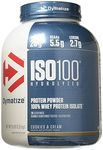 Dymatize Nutrition ISO 100 Hydrolyzed 100-Percent Whey Protein Isolate Cookies and Cream