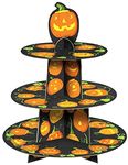 Unique Party Halloween Pumpkin Tiered Cupcake Tree Cake Stand