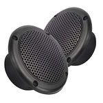 Magnadyne WR30B | 3 in. Dual Cone Speaker w/Grill | Polypropylene Woofer Cone 2.8 oz Magnet | Sold as a Pair