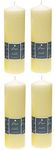 4 x Prices Ivory Altar Candle 250mm X 80mm 125 Hours Burn Time