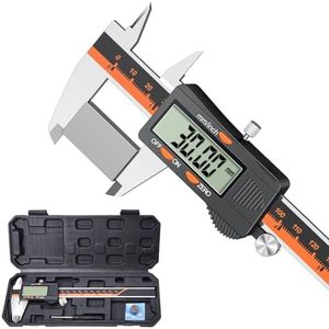 Digital Vernier Caliper, Preciva 150mm Electronic Micrometer Calipers, Measuring Tools Gauge with Mm/Inch Conversion High Precision