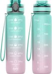 OLDLEY Water Bottles, 32oz Motivati