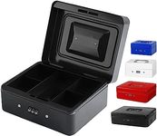 Vivva Steel Cash Box with Combinati