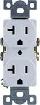 GE UltraPro Grounding Duplex, White