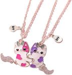 Saalort Best Friends Necklace for 2