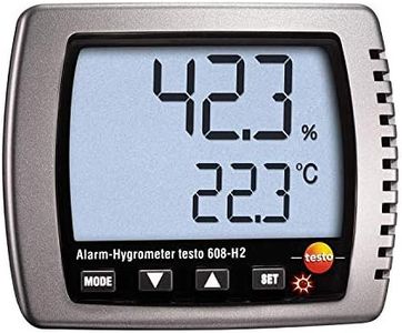 Testo 608-H2 Humidity Dewpoint Temp Hygrometer Dew Point Meter Teste LED Alarm