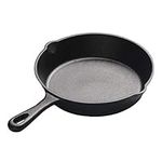 DERCLIVE 1PCS Cast Iron Skillet Pan Frying Pan Kitchen Cookware Black,14cm/16cm/20cm