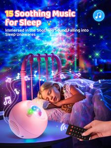 PIKOY Galaxy Projector Lava Lamp – LED Night Light for Bedroom