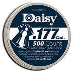 Daisy Outdoor Products 987780-446 0.177 500 Count Hollow Point Pellets, Silver, 4.5 mm