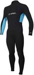 Lemorecn Kids Wetsuits Youth Premium Neoprene 2mm Youth's Shorty Swim Suits (4032blackblue6)