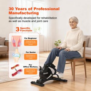 Niceday Mini Exercise Bike – Compact Pedal Exerciser for Home Fitness