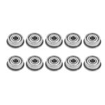 10pcs Universal Double-shielded Deep Groove Race Ball Bearings F624ZZ 4 * 13 * 5mm for Small Hobby 4mm Shaft/Rod Projects