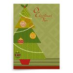 Designer Greetings African-American Heritage Collection Boxed Christmas Cards, O Christmas Tree (Box of 18 Foil Embossed Cards with Envelopes)
