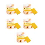 Pal's World Summer Insta Glow Facial Soap Golden Kesar Chandan pack of 5