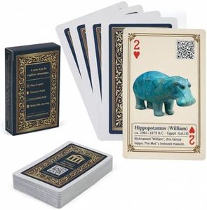 merryhome Museum Deck – 54 Iconic Artworks Inspired by The Met, Educational Playing Cards with QR Audio Guides, Fun Family Deck & Unique Gift for Art Lovers & Travelers