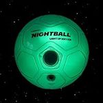 Nightball Soccer Ball Teal LED Ligh