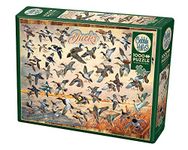 Cobble Hill 1000 Piece Puzzle - Ducks of North America - Sample Poster Included