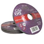 (Pack of 10) Parweld 115mm Grinding Discs for Steel (115 x 6.0 x 22.2mm) 4.5"