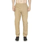 Men's Trackpants with Zipper Pockets Joggers Athletic Pants for Workout || Gym|| Running Lowers || Sports Trousers||Solid Pajama's Khaki
