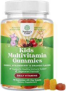 Delicious Daily Kids Multivitamin Gummies - Multivitamin for Kids Immunity Support Gummies with Vitamins A C D3 E B Zinc - Kids Vitamins Gummy Multivitamin Formula - Halal Gelatin and Gluten Free