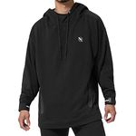 Hayabusa Men's Midweight Pullover Hoodie - Black, Large