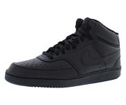 Nike Mens Court Vision Mid Nn Black/Black-Black Sneaker - 7 UK (8 US) (DN3577-003)