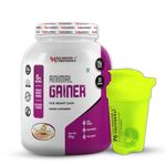 Animal Booster Nutrition WEIGHT GAINER| 15gm Of Protein in 90gm of Serving| For Gain Weight, Build Muscle & Fuel Energy (Kesar Pista Flavor) (33 Servings/3KG)