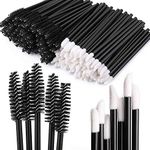 NESA® Disposable Makeup Brush Set (50 Lip and Gloss Brush+50 Mascara Eyelash Wands Brush-100 Pcs)
