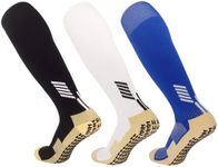 MENDENG Soccer Grip Socks 3 Pack Ho