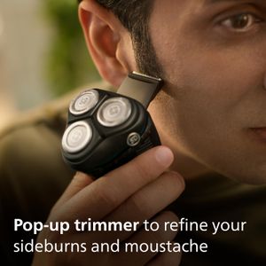 Philips 3000 Series Electric Shaver – Cordless Wet & Dry Shaving