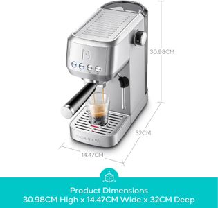 CASABREWS Espresso Machine, Silver – 3700 Series