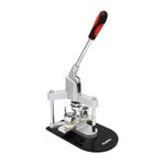 PixMax Badge Maker Machine/Making Pin Button Badges - Press & Cutter/Personalised Badge Kit 25/37/58mm with 260 Components