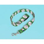 Amscan Baseball Dream Rawlings Lanyards Tableware (Pack of 6), Green, 18 1/2" x 3/4"