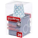 Goodtimes Cup Dispenser for 3 oz and 5 oz Cups/ 20 Assorted Cups Included