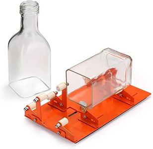 Fixm Glass Bottle Cutter, Updated Version Bottle Cutting Machine for Various Sizes Shapes of Bottle: Round, Square, Oval Bottle and Bottle Neck, Glass Bottle Cutting Tool for DIY Creation