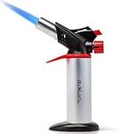 Blow Torch with Saftey Lock and Stand - Creme Brulee Torch - Butane Torch - Gas Torch - Kitchen Blow Torch - Blowtorch for Cooking - Butane Lighter Gas not Included BoMo&Co.