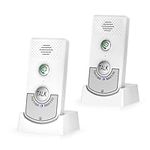 JIAN BOLAND 2 Way Wireless Intercom System for Home-Portable Voice Intercom Doorbell with 2000mAh Rechargeable Battery,1000M Long Range Intercom Systems for Home