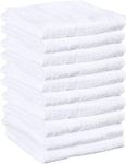 Soft Textiles Flour Sack Towels - Pack of 12, 24x26 Inches, Cotton, Black