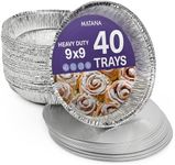 MATANA 9 inch/ 23cm Round Aluminum 