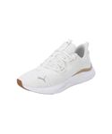 Puma Womens Softride Harmony WNS Warm White-Gold-White Running Shoe - 5 UK (31001902)