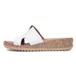 Hush Puppies Women's Eloise Sandal Ladies Summer, White, 5 UK